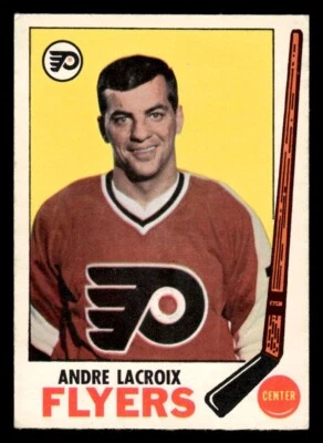1969 OPC O-Pee-Chee Hockey #98 Andre Lacroix GD - Image 1 of 2