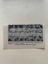 Lynchburg Shoemakers Virginia League Buck Hooker 1909 Baseball Team Picture #2