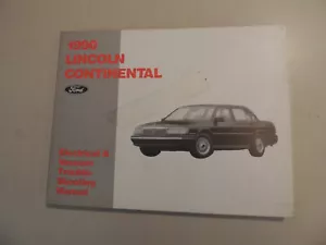 Lincoln Continental 1990 Service Electrical manual Werkstatthandbuch Schaltpläne - Picture 1 of 7