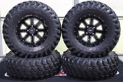 POLARIS SPORTSMAN 850 28" MAXXIS RAMPAGE ATV TIRE & 14" ST-4 WHEEL KIT POL1CA - Image 1 of 4