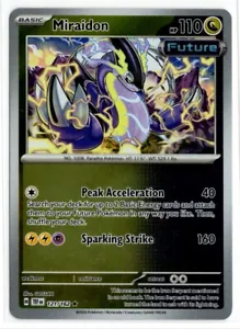 Pokemon Temporal Forces Reverse Holo 121/162 Miraidon - Picture 1 of 1