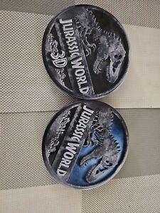 Lot Of 2 Jurassic World Collector Tins Only, No Dvds , Trl8#50