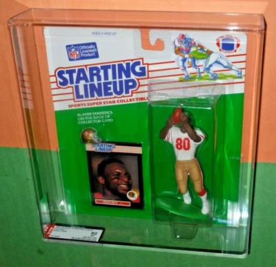 Jerry Rice 1989 San Francisco 49ers AFA 80 casi nuevo alineación inicial patio C80/B75/F85 Foto 1 de 4