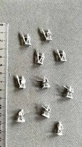 WARRIOR UNDEAD SKELETON FANTASY 10MM METAL MINIATURE/PENDRAKEN P885 - Imagen 1 de 1
