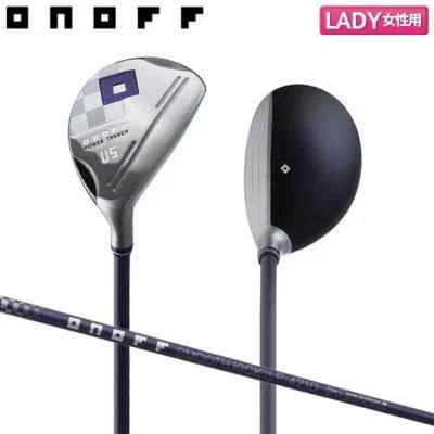 Women Daiwa Golf ONOFF  hybrid U4 21deg  RH SMOOTH KICK LP-421U grahite L - Image 1 of 4