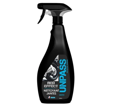 Nettoyant Jantes Red Effect UNPASS 500ml auto moto