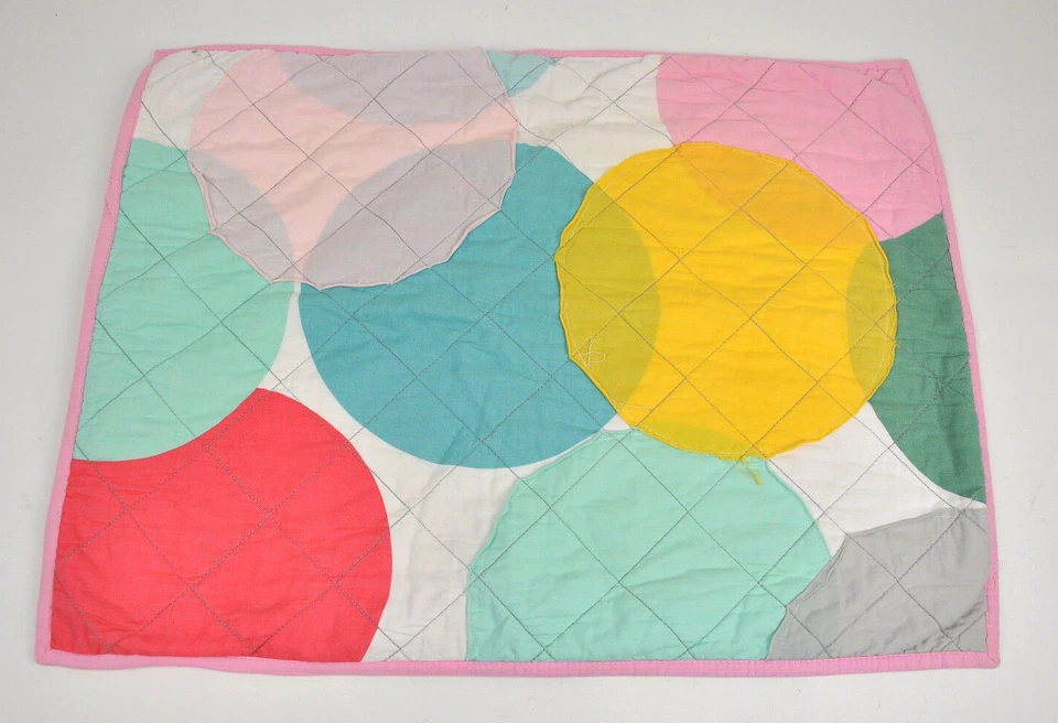 Funda Almohada CIRCO Funda SHAM Rosa NIÑA Azul VERDE Amarillo PUNTOS Círculos Acolchada Foto 1 de 4