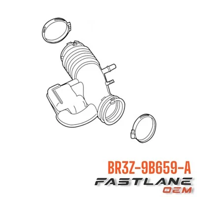 Manguera de aire Ford Mustang 2011-2014 nueva OEM BR3Z-9B659-A Foto 1 de 4