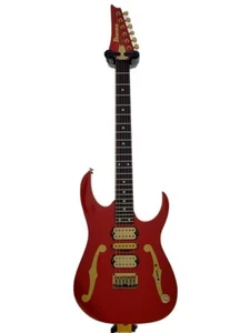 Ibanez PGM500 1994 rosso metallizzato usato? Paul Gilbert 3,3 kg Made in Japan con scatola originale - Foto 1 di 9