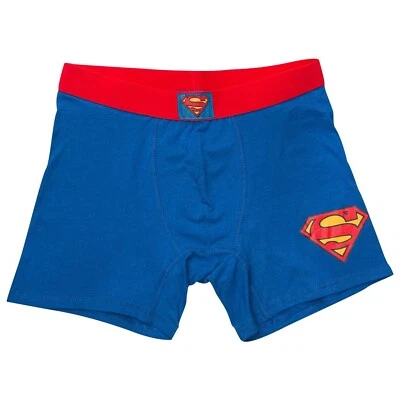 Superman Classic Men's Underwear Boxer Briefs Blue - Image 1 of 2