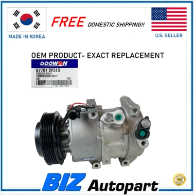 OEM! CONJUNTO COMPRESOR AIRE ACONDICIONADO PARA KIA SORENTO II XM 2009-2012 # 97701-2P310 Foto 1 de 4