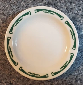 Homer Laughlin Best China Green Arches Bread Plate 5 3/8" restaurant ware 1979 - Picture 1 of 4