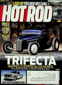 Hot Rod Magazine November 2020 Trifecta Hemi-Powered '34 Coupe in the Real Deal - Imagen 1 de 2