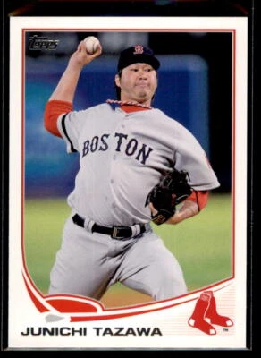2013 Topps 更新 Junichi Tazawa #US314 波士顿红袜队 — 第 1/2 张图片