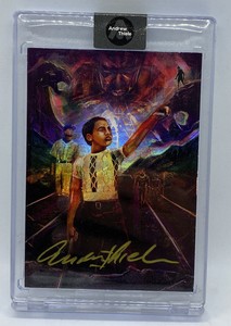 PROJECT 2020 BLACK HISTORY HERITAGE FOIL /25 AUTO ANDREW THIELE Jackie Robinson