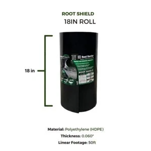 Unbranded Landscape Fabric 1.5'x50' Recycled Polyethylene Water Bamboo Barrier - Picture 1 of 4