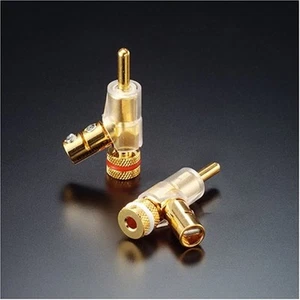 FURUTECH audio-grade banana plug 24K gold-plated FP-202(G) 4 this one set (new) - Picture 1 of 1