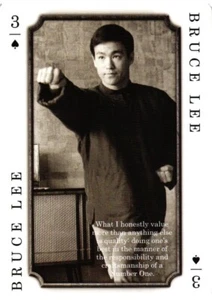 Bruce Lee Playing Card - Picture 1 of 4