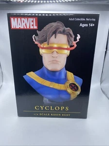 Diamond Select Cyclops Marvel Bust Diamond Select 1/2 Scale Statue Bust-217/1000 - Imagen 1 de 13