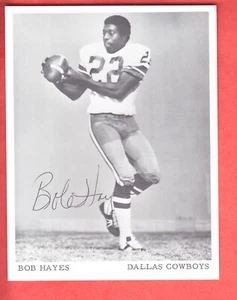 1972 COWBOYS TEAM ISSUE BOB HAYES HOF - Picture 1 of 1