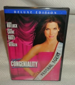 MISS CONGENIALITY--NEW SEALED DVD-SANDRA BULLOCK--MICAEL CAINE--CANDICE BERGEN-- - Picture 1 of 2