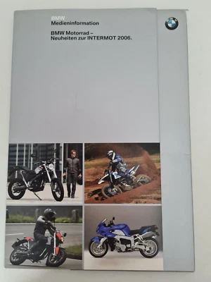 BMW Motorrad - Pressemappe Fotos CD - Neuheiten INTERMOT 2006 - 10/2006 (AU2907) - Bild 1 von 4