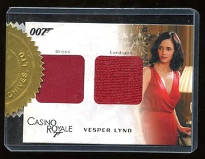 2008 James Bond In Motion Case Topper Vesper Lynd's Dual Costume Card #641/850 - Picture 1 of 1