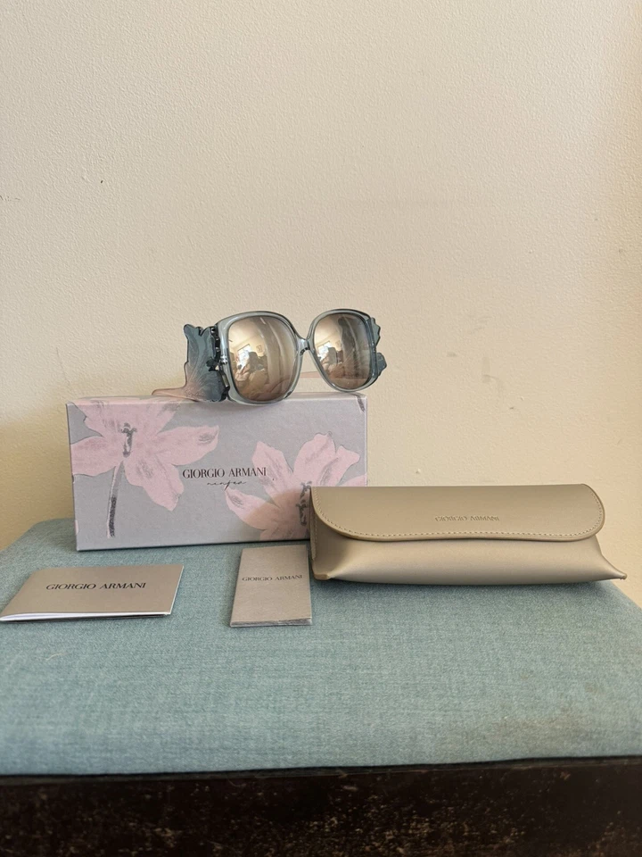 GIORGIO ARMANI 8137 太阳镜 彩色 5855K7 全新带盒 — 第 1/4 张图片