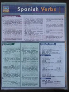 Barcharts Spanish Verbs Quick Study Guide - Bild 1 von 1