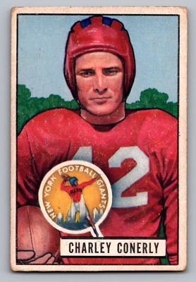 1951 BOWMAN #56 CHARLEY CONERLY GIANTS - Image 1 of 3