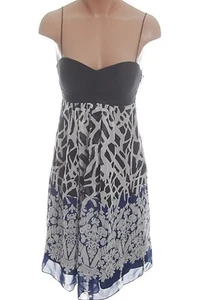 Neu Democracy schwarz Seide Chiffon Cocktail Party Kleid Damengröße 0 Einzelhandel $ 154 - Bild 1 von 2