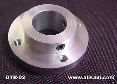 Woodturner OT woodcarving  spindle flange faceplate 1" - Image 1 of 3