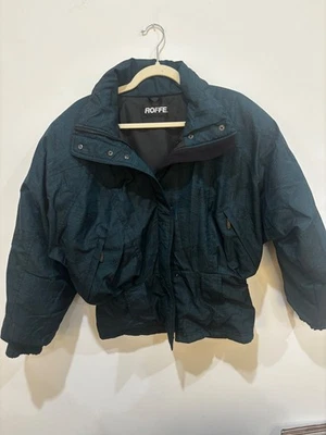 Chaqueta de esquí Roffe vintage - década de 1980 - para mujer talla 10 (se adapta como 4) - perfecta Foto 1 de 3