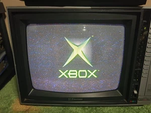 Vintage Emerson CRT Color TV Model ECT 1300 Wood Finish Tested No Remote - Picture 1 of 11