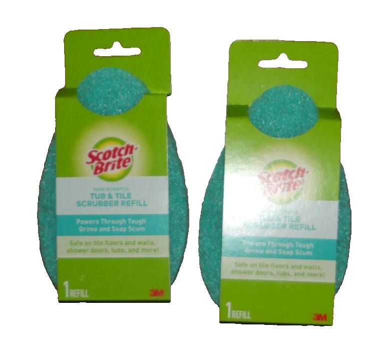 Scotch Brite Two Shower Scrubber Refills - Image 1 of 1