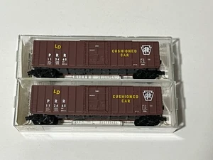 MICRO TRENES KADEE 27170 PENNSYLVANIA PRR PENNSY (2) 50' CAJA ENCHUFABLE #112465 N - Imagen 1 de 5