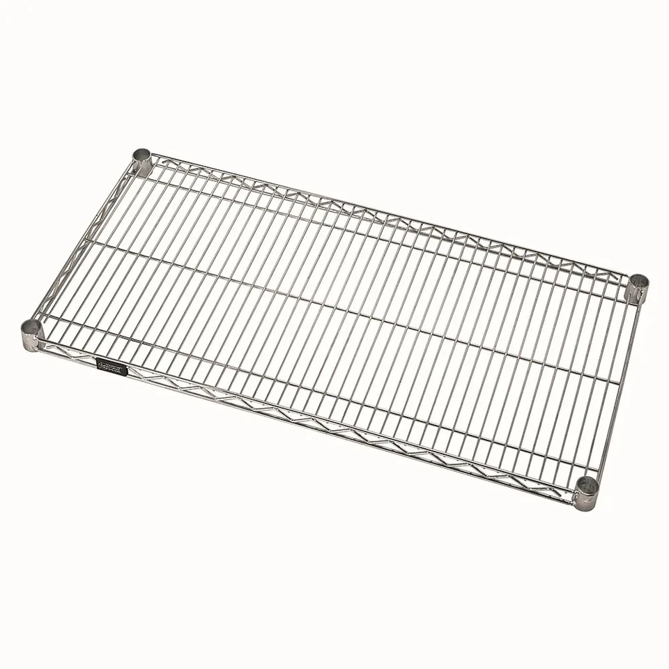 Quantum Food Service 1430S 30x14 304 Stainless Steel Wire Shelf - Image 1 of 1