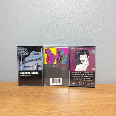 New Order Technique Duran Rio Some Great Reward Depeche Mode Cassette Lot Tape - Image 1 of 4