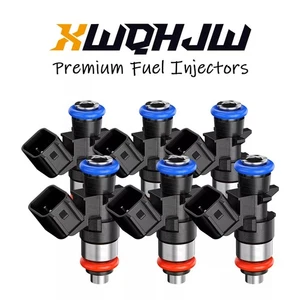 Set of 6 Fuel Injectors For Dodge Ram For Jeep For Chrysler 3.6L OEM 0280158233 - Picture 1 of 11