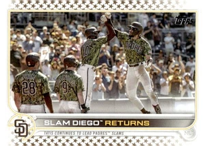 2022 Topps #125 Slam Diego Returns  - Picture 1 of 2