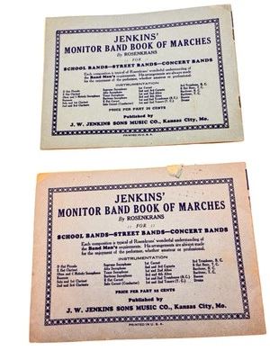 Antique Song Book EVERYBODY’S Band Book VTG Music 🎵 Jenkins Music Company X2 - Image 1 of 4