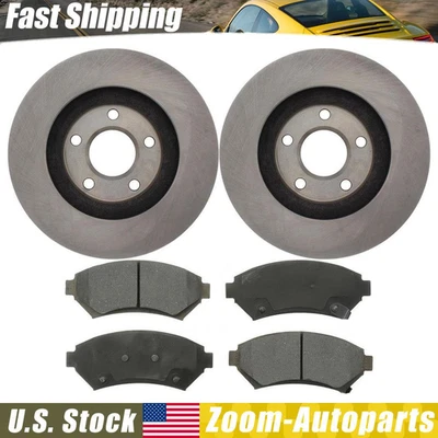 For 2000 2001 2002 - 2005 Chevrolet Impala Front Brake Kit Brake Rotors & Pads - Image 1 of 4