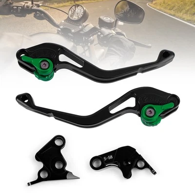 Neuf Court Leviers Frein Embrayage pour Aprilia TUONO V4R/Factory 2011-2016 E03 - Photo 1/4