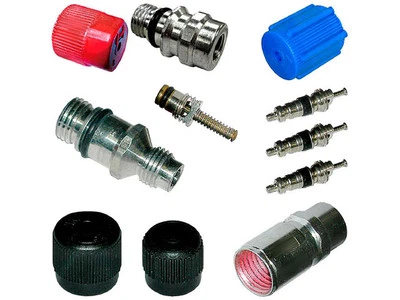 For 1988-1993 Pontiac Grand Am A/C System Valve Core and Cap Kit 64334JXBJ 1989 - Image 1 of 2