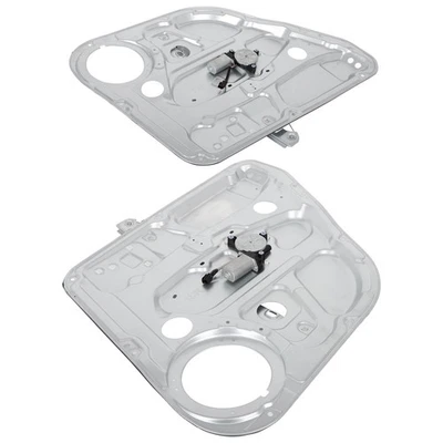 Reguladores de ventana con motor trasero izquierdo y derecho para Kia Rondo 2007-2009 2 pines Foto 1 de 4