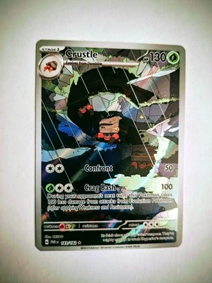 Crustle 183/182 Sv04: Paradox Rift Holo Illustration Art Rare Nm Condition - Image 1 of 2