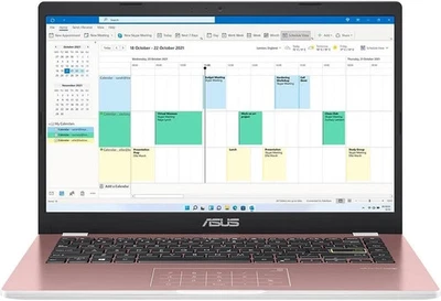 ASUS Vivobook 14 E410KA | 14" Full HD Laptop 14 inch, Pink - Image 1 of 4