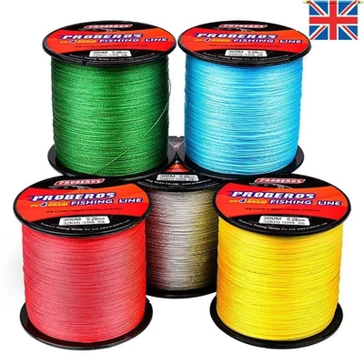 500M Japanese Dyneema PE Braided Fishing Line Power Mainline Sea Shore Fishing - Image 1 of 3