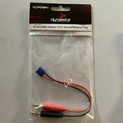 Dynamite EC2 Device/Banana Plug Adapter DYNC0095 NEW - Image 1 of 3