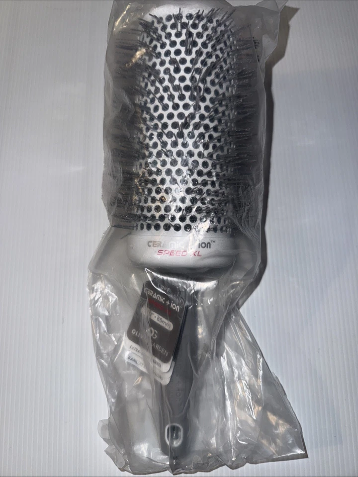 Olivia Garden Ceramic Ion Speed XL 3 1/2" Cixl-65 Round Thermal Blow out Brush